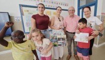 Vícar entrega los premios del concurso de dibujo de la Semana de la Movilidad