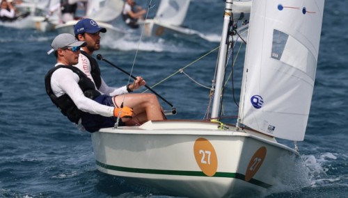 Los almerienses Juan José Fernández y Álvaro Rodríguez, campeones del mundo de snipe