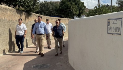 Las obras de embellecimiento del Caño Capitán de Níjar llegan a la recta final