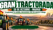 ASAJA, COAG y Unión de Uniones convocan una gran tractorada en Madrid por un campo con futuro