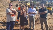 Diputación y Santa Fe de Mondújar preparan el futuro parque multiaventura