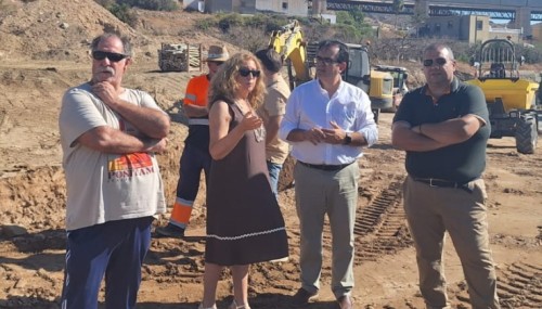 Diputación y Santa Fe de Mondújar preparan el futuro parque multiaventura