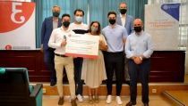 Estudiantes de la UAL reciben un premio del Colegio de Economistas de Almer&iacute;a