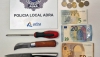 Detenido tras agredir a dos personas con dos cuchillos y un destornillador