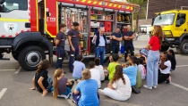 Alumnos de los centros educativos de V&iacute;car aprenden a prevenir incendios