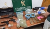 Desmantelan un punto de venta de drogas y un cultivo de marihuana en Roquetas