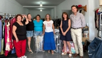El Consorcio del Sector II entrega 100 kilos de ropa en el ropero de Rioja