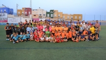 M&aacute;s de 250 jugadores han participado en el Torneo de F&uacute;tbol 5 Antonio Parrilla de Adra