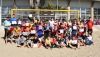 40 ni&ntilde;os participan en el III Dona Beach Soccer, que dirige el internacional Francisco Donaire