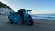N&iacute;jar retira 7 toneladas de residuos de las playas del Parque Natural