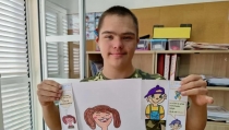 Alumnos del CEC Down Almer&iacute;a crean obras de arte a partir de residuos s&oacute;lidos