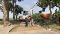Comienzan las obras de mejora del carril bici del Paseo de Ribera de Almer&iacute;a