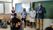 Salud destaca la labor de los enfermeros en los centros educativos ante la Covid-19