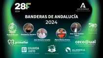 Once personas y entidades de Almer&iacute;a recibir&aacute;n la Bandera de Andaluc&iacute;a