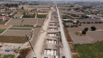 Obras del AVE Almer&iacute;a-Murcia, hace un a&ntilde;o.