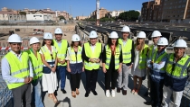 Las obras del soterramiento en Almer&iacute;a avanzan en los plazos previstos