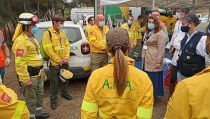 La Junta convoca a efectivos en Berja para ver la respuesta en caso de incendio forestal