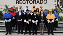 Jos&eacute; C&eacute;spedes, investido quinto rector de la historia de la UAL