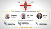 Rodr&iacute;guez Comendador, Usero y Amat, Medallas de Oro de la provincia