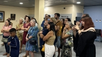 Karina Lastra y Yasm&iacute;n Escobar exponen una muestra de arte sostenible en G&aacute;dor