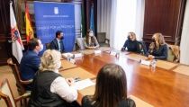 Los almerienses muestran su solidaridad con el pueblo de Ucrania
