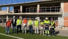 Las obras del nuevo gimnasio de Tabernas entran en su recta final