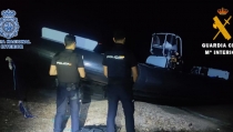 Frustran un alijo de casi una tonelada y media de droga en la Playa de Retamar