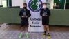 Manuel Ca&ntilde;adas y Paula Navarro, campeones provinciales de tenis en categor&iacute;a alev&iacute;n