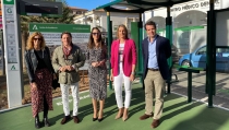 El Consorcio de Transporte hace accesibles las paradas de bus de El Parador