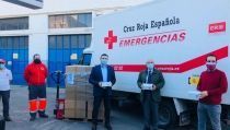 Cruz Roja Almer&iacute;a reparte 110.000 mascarillas a familias vulnerables de la provincia