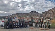 Agentes de Medio Ambiente aprenden a usar drones en incendios forestales