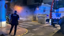 Detenido por quemar catorce contenedores y dos veh&iacute;culos en El Ejido
