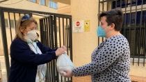 Trabajadores de Verdiblanca donan 400 kilos de alimentos a La Milagrosa