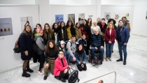 Verdiblanca inaugura la exposici&oacute;n 'Carteles para un Gallo Pedro' en la EMMA