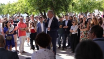 Diego Valera presenta al equipo de su candidatura al rectorado de la UAL