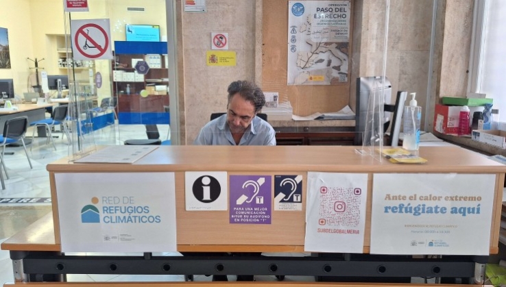 La Subdelegaci&oacute;n del Gobierno habilita un refugio clim&aacute;tico ante el calor extremo
