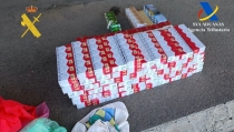 Intervienen 890 cajetillas de tabaco de contrabando en el Puerto de Almer&iacute;a