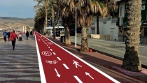 Almer&iacute;a mejorar&aacute; la seguridad del carril bici del Paseo Mar&iacute;timo
