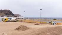 Comienzan las obras para habilitar dos nuevas zonas de aparcamiento en Las Negras