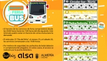 El Ayuntamiento refuerza el servicio de autobus con siete l&iacute;neas durante la Feria