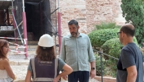 Comienzan las obras de mejora en la Torre de la Justicia de la Alcazaba