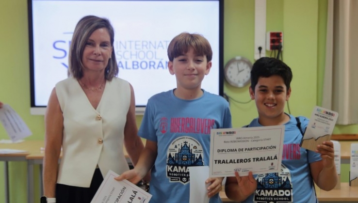 Dos equipos de Hu&eacute;rcal de Almer&iacute;a, en la final del Campeonato Nacional de Rob&oacute;tica