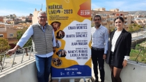 Omar Montes, Marta S&aacute;nchez, Juan Mag&aacute;n y Nancys Rubias, en el Hu&eacute;rcal Live