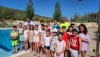 Cerca de 30 alumnos participan en los cursos de nataci&oacute;n de Fi&ntilde;ana