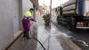 Almer&iacute;a pone en marcha un plan especial para limpiar las calles tras la calima