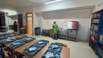 El colegio Alarc&oacute;n Fern&aacute;ndez de Arellano en Palomares estrena comedor escolar