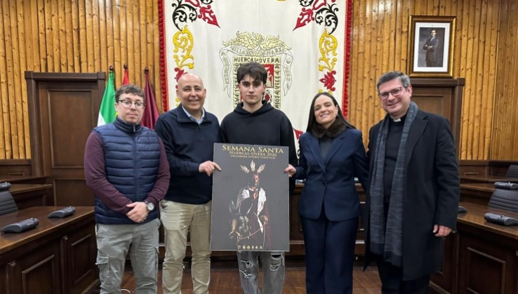 La Hermandad de la Borriquita protagoniza el Cartel de la Semana Santa de Hu&eacute;rcal-Overa