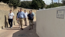 Las obras de embellecimiento del Ca&ntilde;o Capit&aacute;n de N&iacute;jar llegan a la recta final