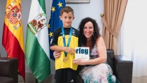Leo Rodr&iacute;guez, de 7 a&ntilde;os, campe&oacute;n de Espa&ntilde;a de gimnasia art&iacute;stica Base 1