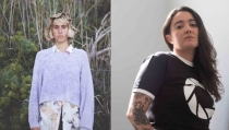 La artista Ann&euml;t Batlles y la cantante Q&uuml;ivi-Mar&iacute;a Mil&aacute;n, en el ciclo ImproVables